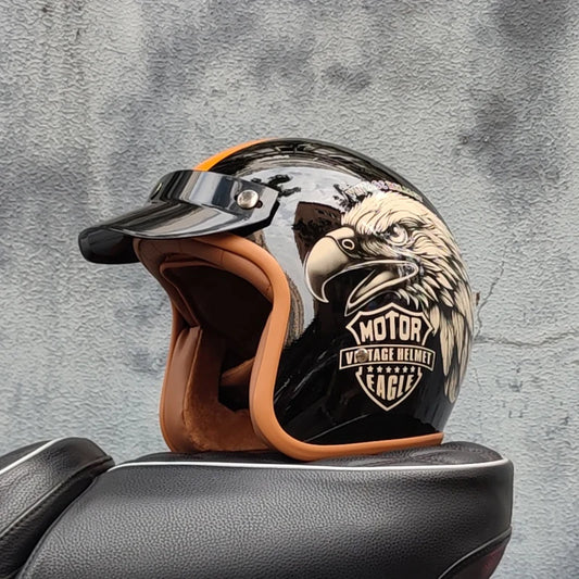 Retro Helmet - Eagle