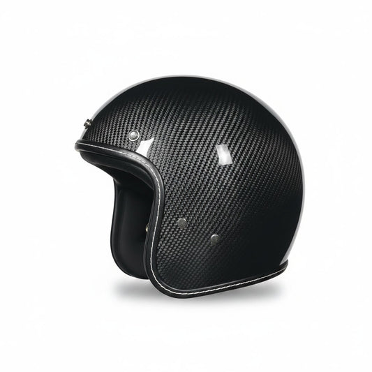 Retro Helmet - Raw Carbon