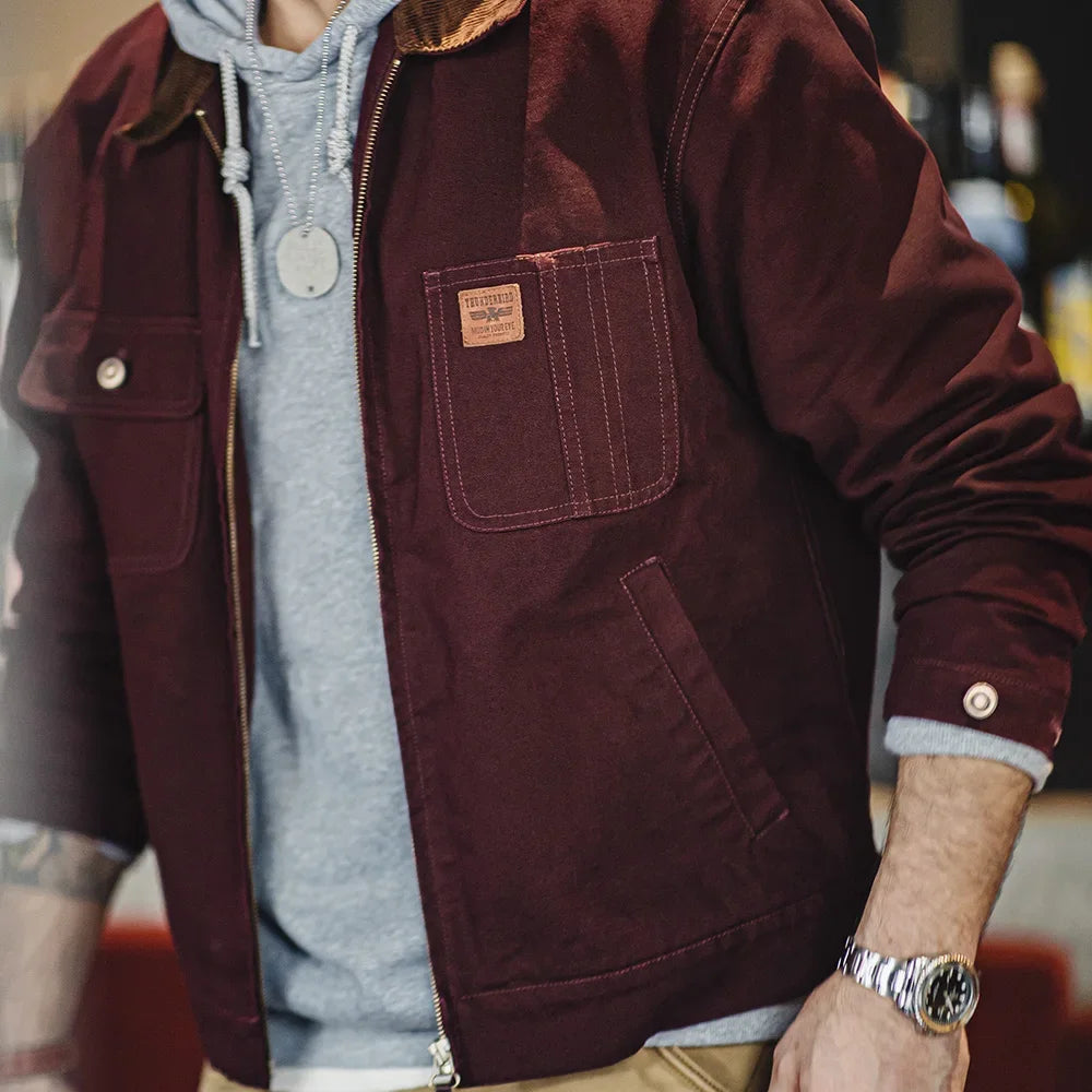 Vintage Heavyweight Canvas Detroit Jacket Men