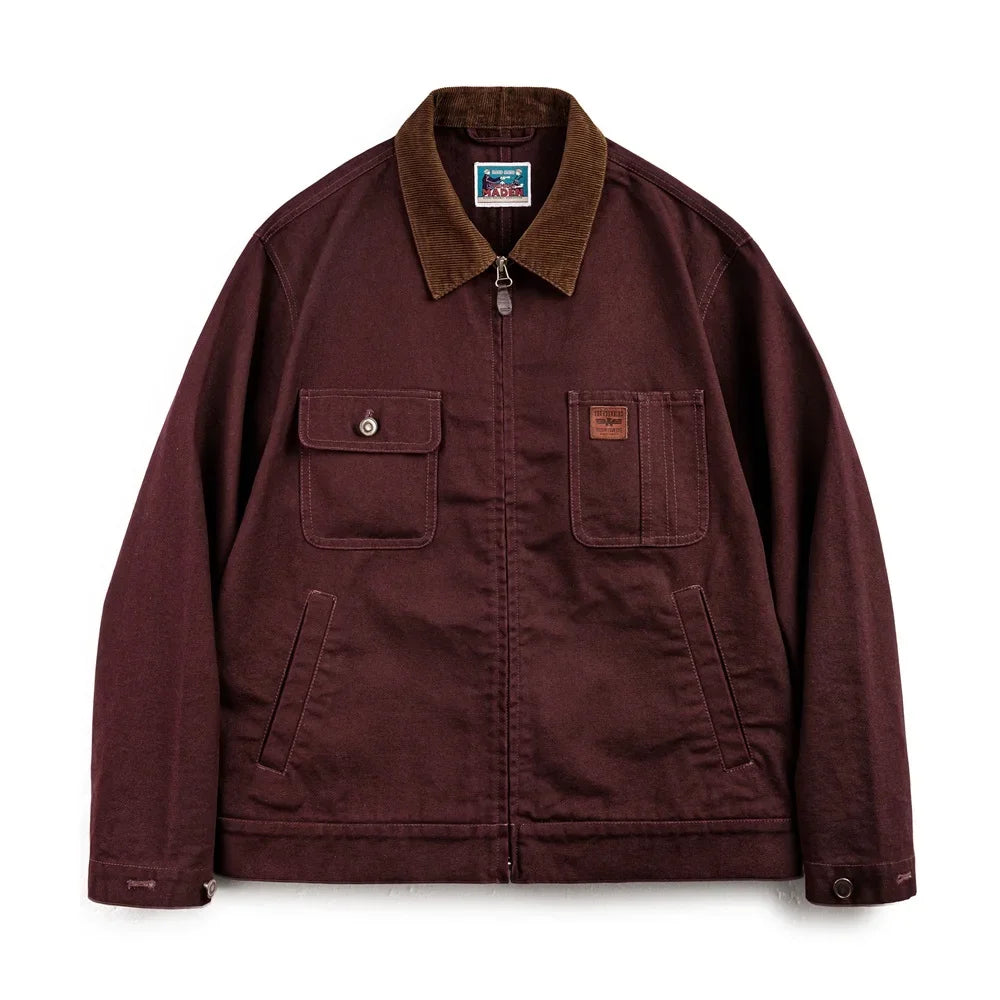 Vintage Heavyweight Canvas Detroit Jacket Men