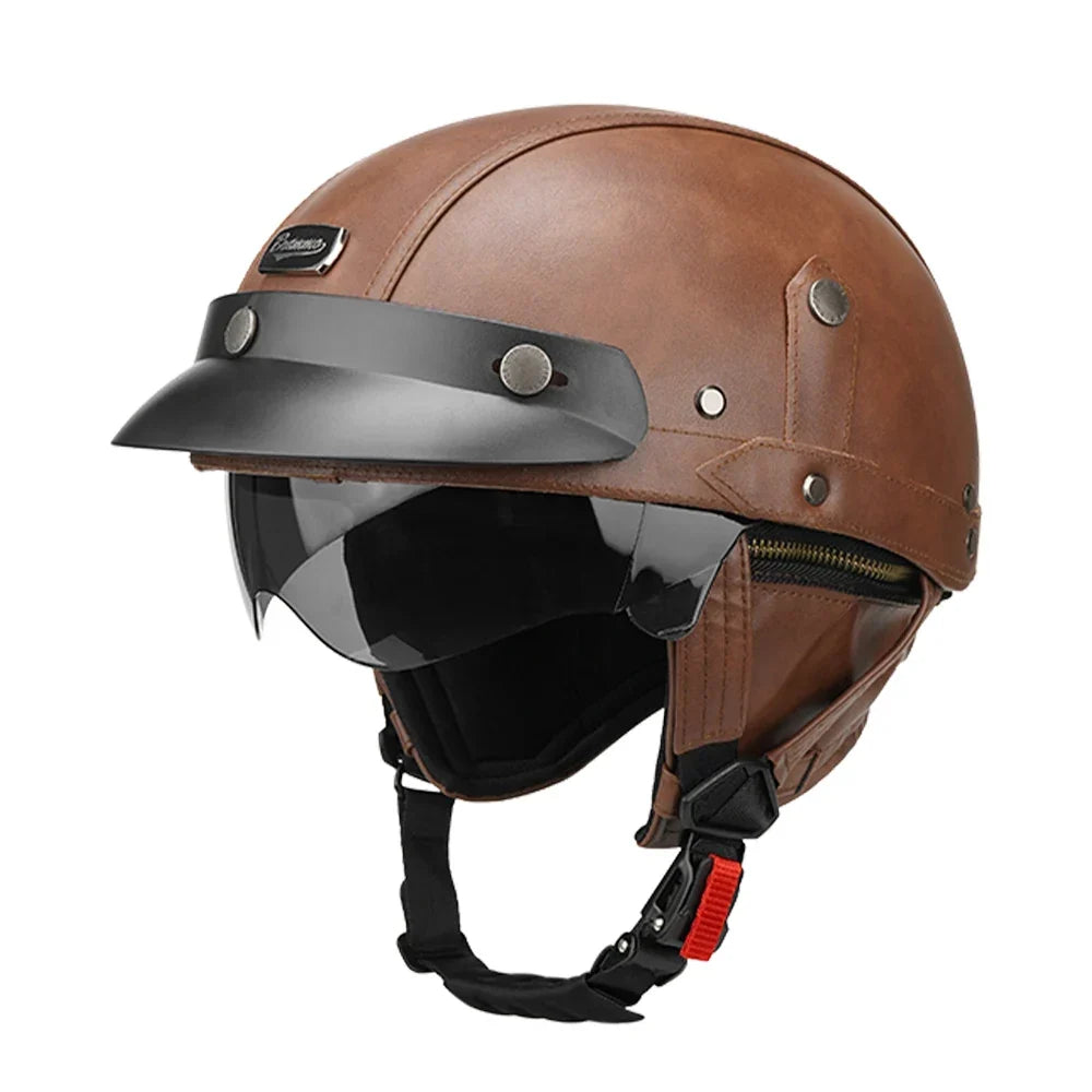 Retro Nomad Helmet - Brown