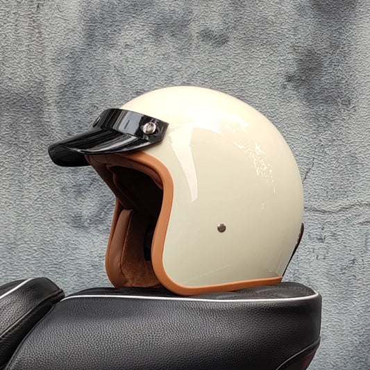 Retro Helmet – Cream
