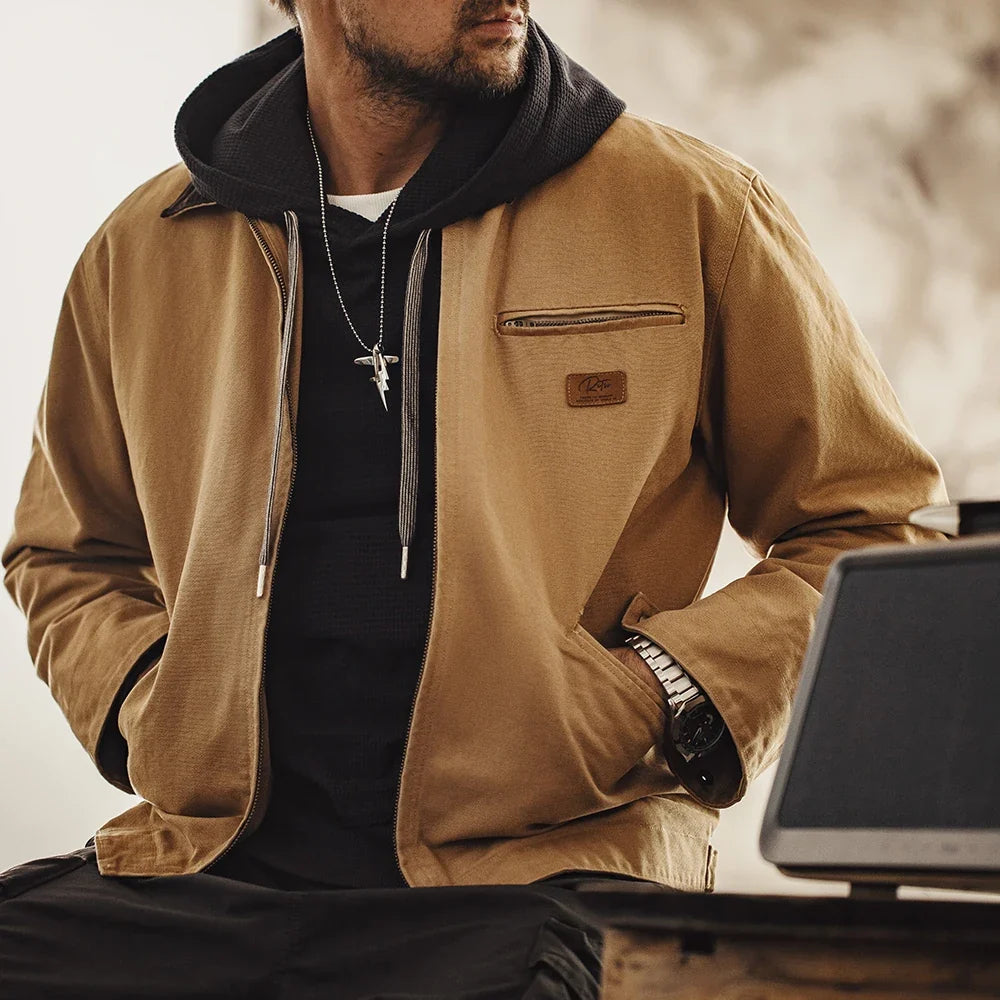 Vintage J001 Detroit Heavyweight Canvas Work Jacket Men