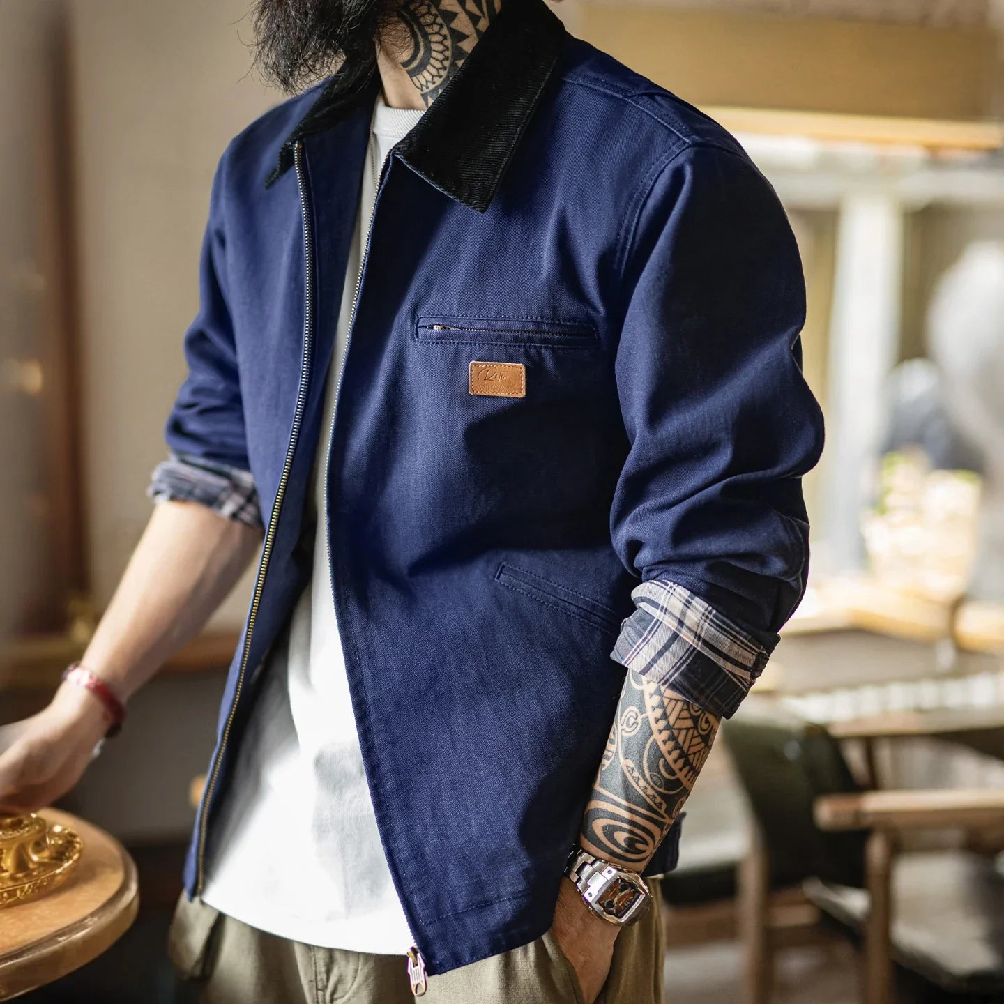 Vintage J001 Detroit Heavyweight Canvas Work Jacket Men