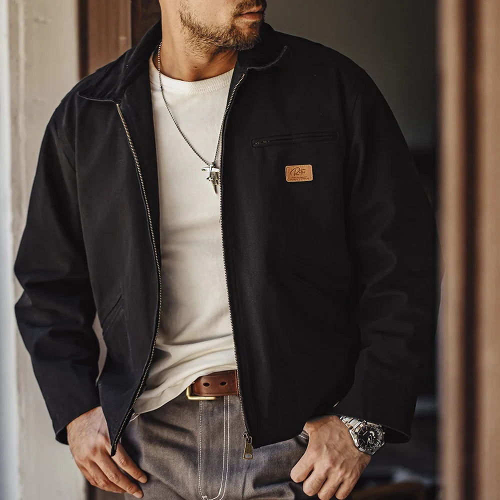 Vintage J001 Detroit Heavyweight Canvas Work Jacket Men
