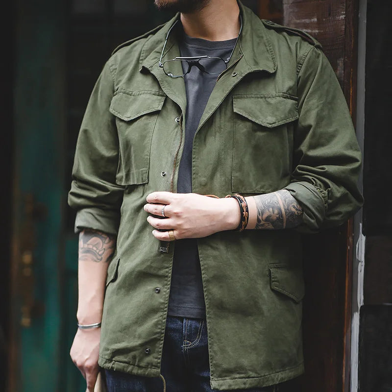 Vintage M65 Military Field Jacket Men
