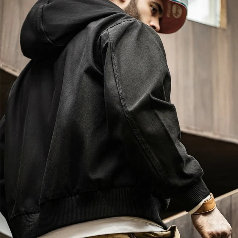 Vintage J130 Heavyweight Hooded Canvas Jacket Men