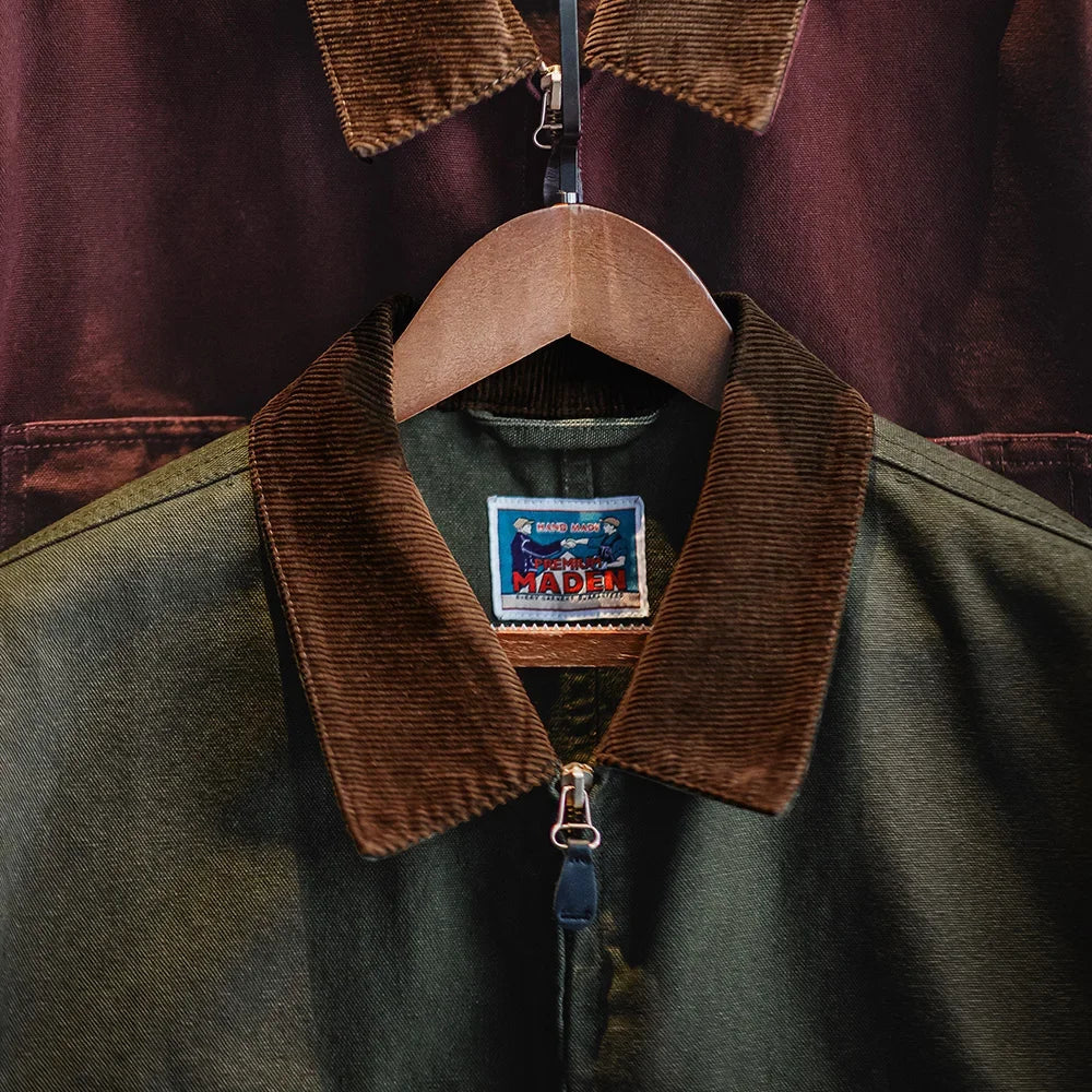 Vintage Heavyweight Canvas Detroit Jacket Men