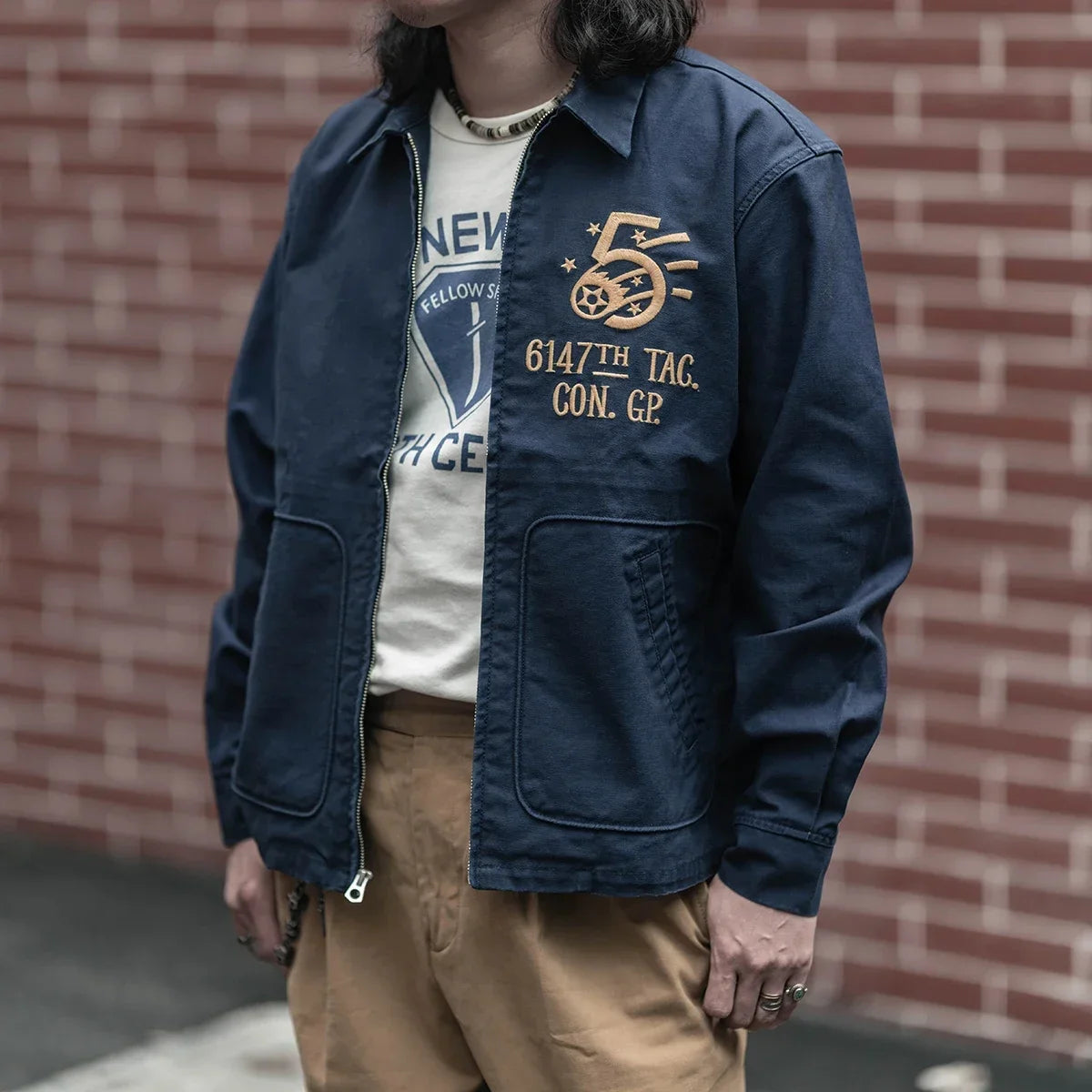 Vintage Korean War Mosquitoes Souvenir Tour Jacket Men