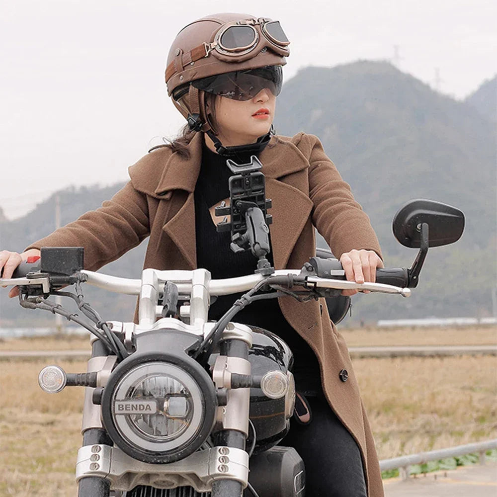 Retro Nomad Helmet - Brown