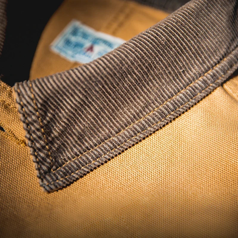 Vintage Heavyweight Michigan Canvas Chore Jacket Men