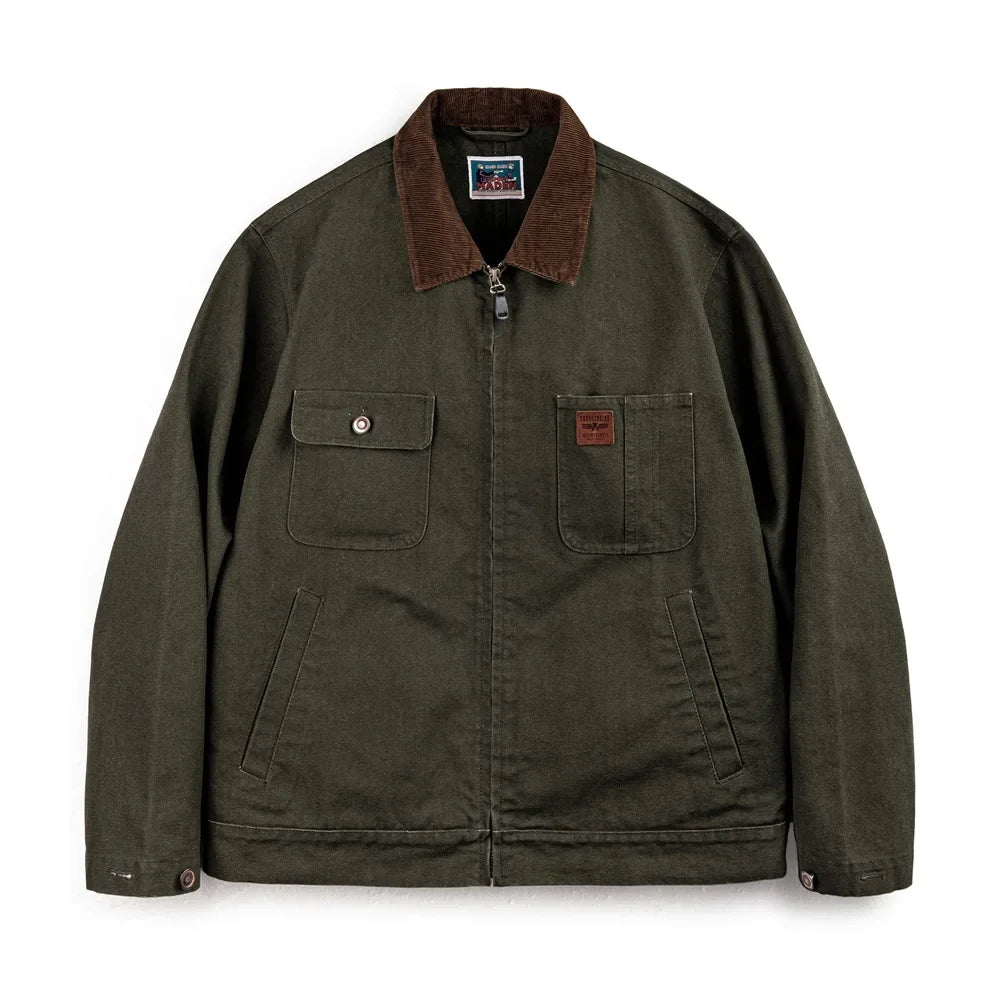 Vintage Heavyweight Canvas Detroit Jacket Men