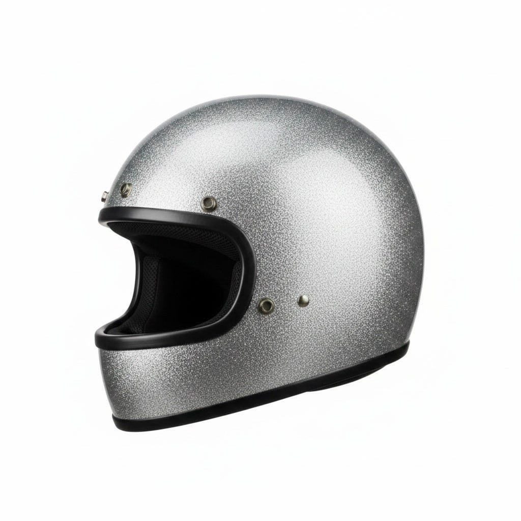 Helmet Bigbore - Shine Silver