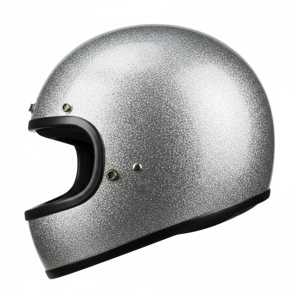 Helmet Bigbore - Shine Silver