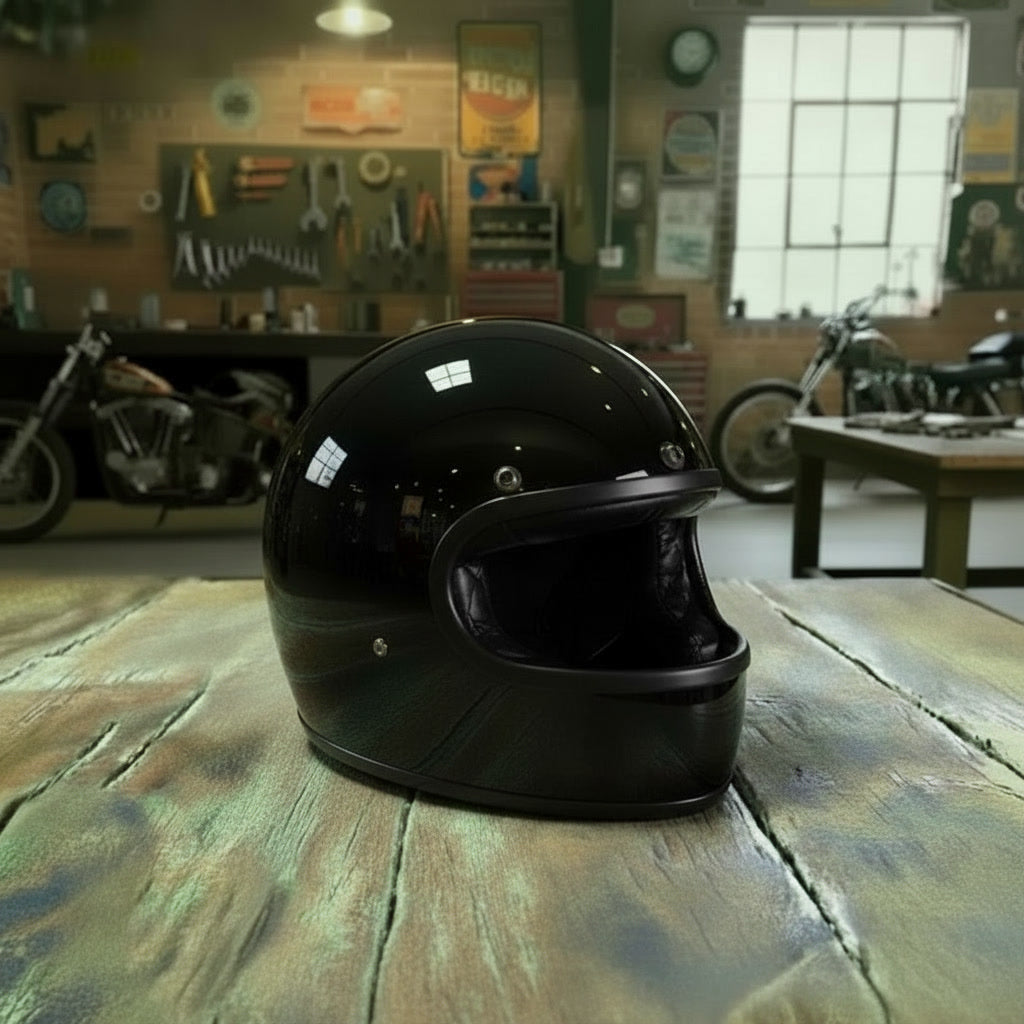 Helmet Bigbore - Gloss Black