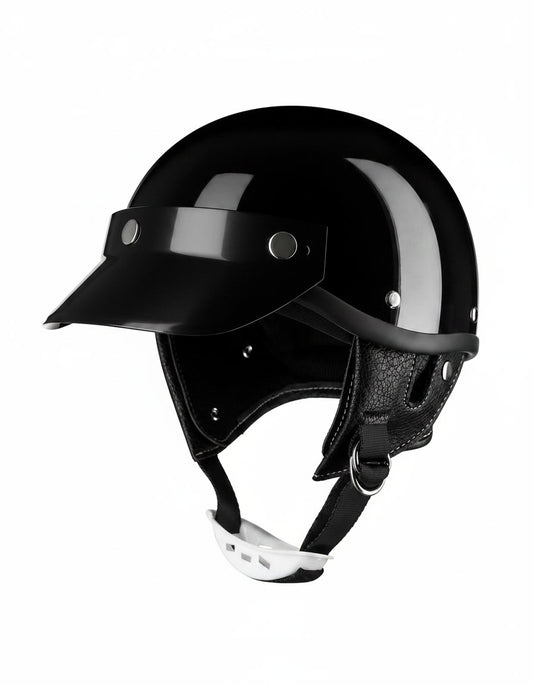 Retro Helmet Half - Black