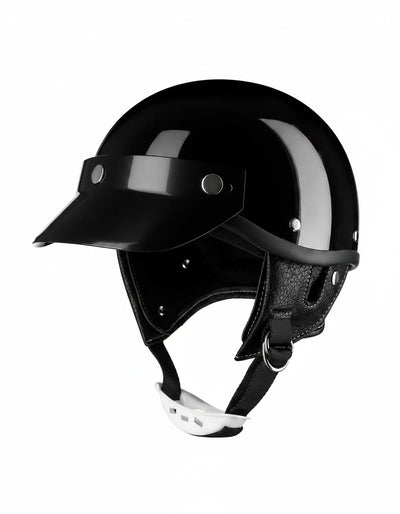 Retro Helmet Half - Black