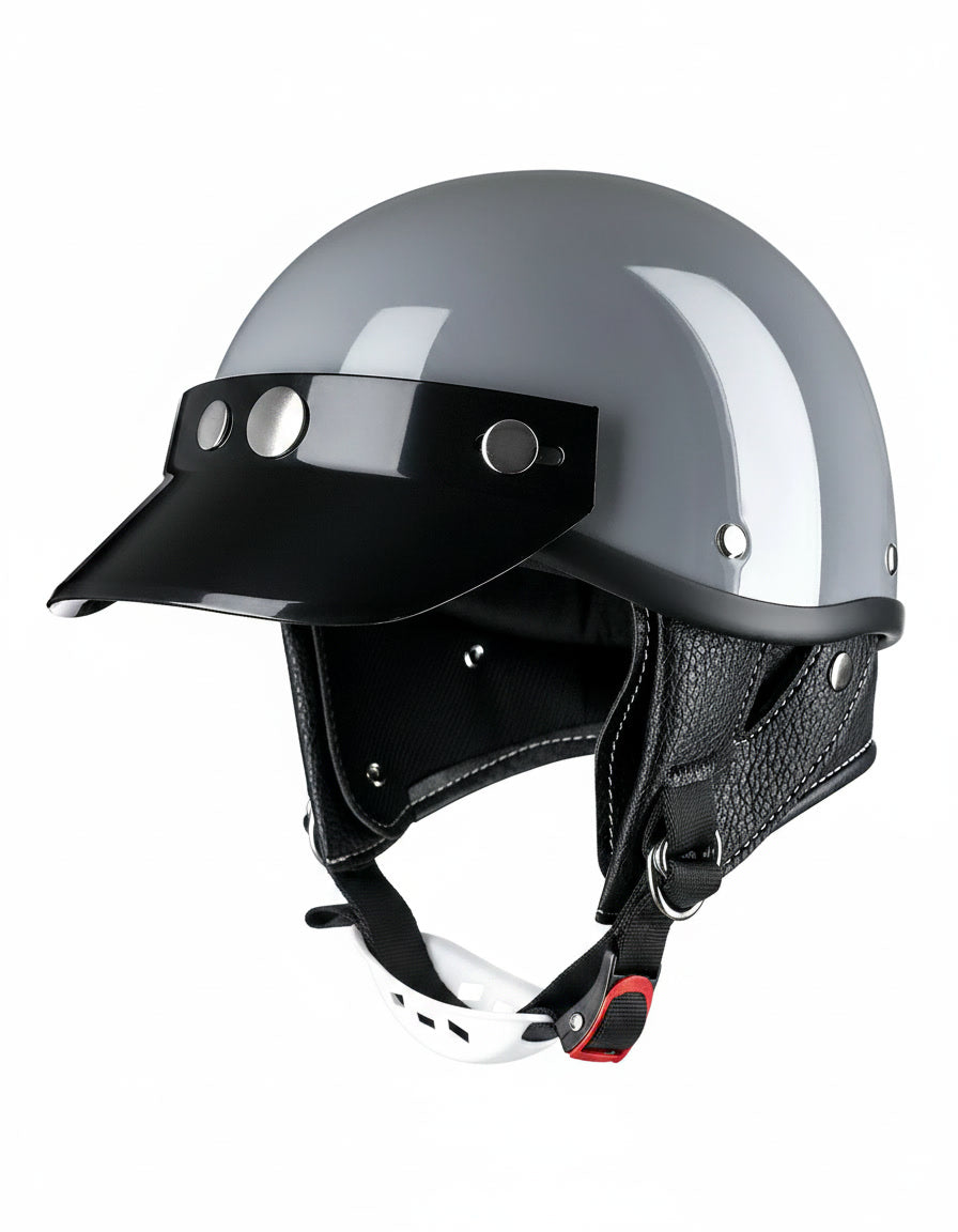 Retro Helmet Half - Gray