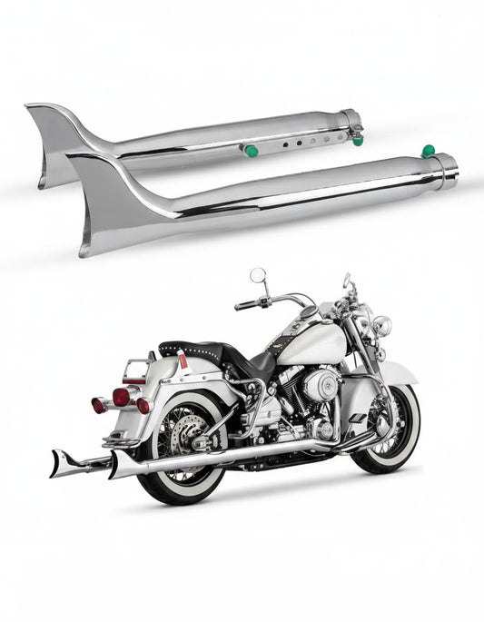 Universal Retro Fishtail Muffler