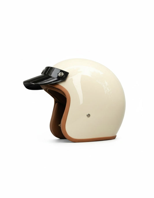 Retro Helmet – Cream
