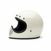 Retro Helmet Shield - White