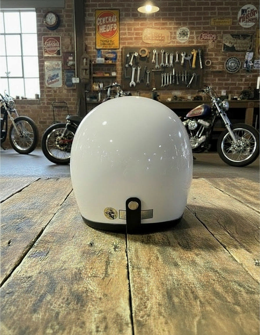 Retro Helmet - White