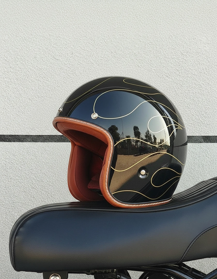 Retro Helmet - Midnight